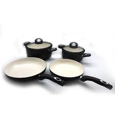 SET DE OLLAS ECLIPSE NEGRO 6PCS